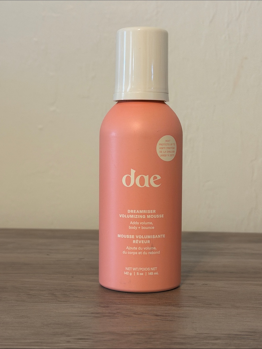 DAE
Dreamriser Volumizing + Hydrating Hair Mousse with
Heat Protection